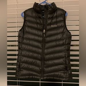 Marmot Black vest size Medium